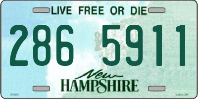 NH license plate 2865911