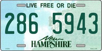 NH license plate 2865943