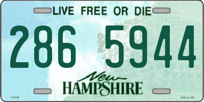 NH license plate 2865944