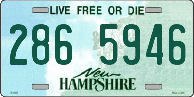 NH license plate 2865946
