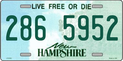NH license plate 2865952
