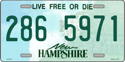 NH license plate 2865971