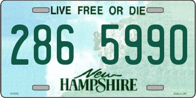NH license plate 2865990