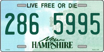 NH license plate 2865995