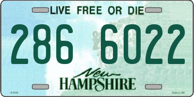 NH license plate 2866022