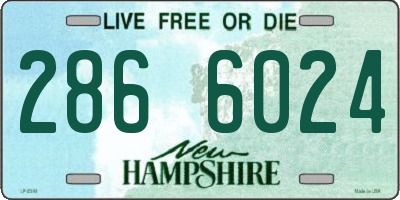 NH license plate 2866024