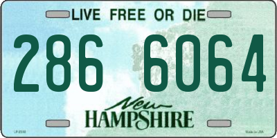 NH license plate 2866064