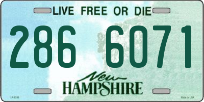 NH license plate 2866071