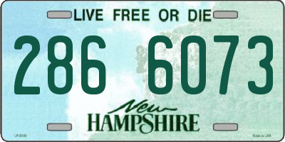 NH license plate 2866073