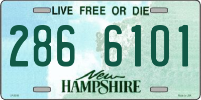 NH license plate 2866101