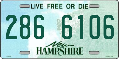 NH license plate 2866106
