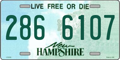 NH license plate 2866107