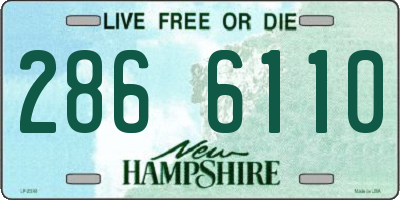 NH license plate 2866110