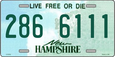 NH license plate 2866111