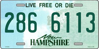 NH license plate 2866113