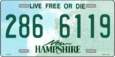 NH license plate 2866119
