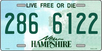 NH license plate 2866122