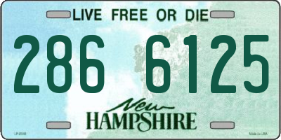 NH license plate 2866125