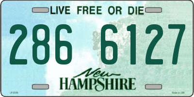 NH license plate 2866127
