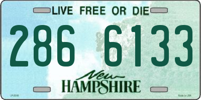 NH license plate 2866133