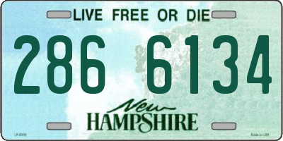 NH license plate 2866134