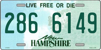 NH license plate 2866149