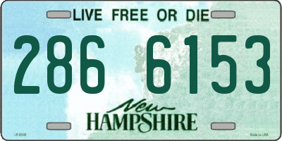 NH license plate 2866153