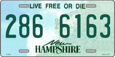 NH license plate 2866163