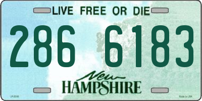 NH license plate 2866183