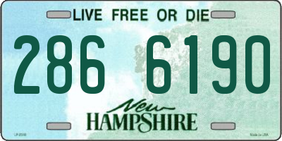 NH license plate 2866190