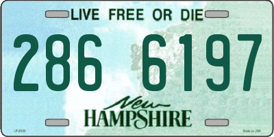 NH license plate 2866197