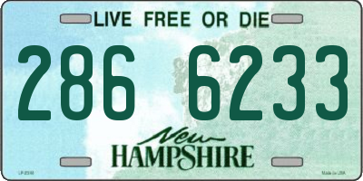 NH license plate 2866233