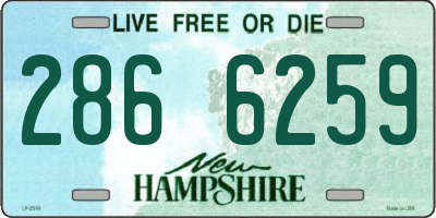 NH license plate 2866259
