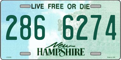 NH license plate 2866274