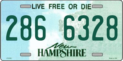 NH license plate 2866328