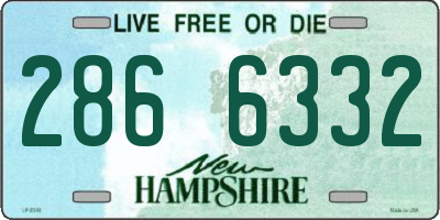 NH license plate 2866332
