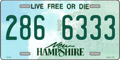NH license plate 2866333