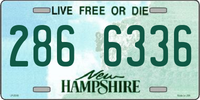 NH license plate 2866336