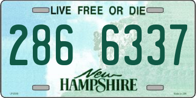 NH license plate 2866337