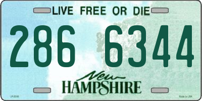 NH license plate 2866344
