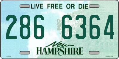 NH license plate 2866364