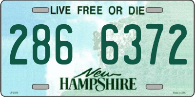 NH license plate 2866372