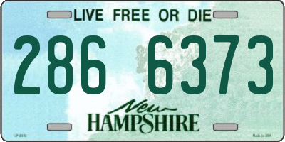 NH license plate 2866373