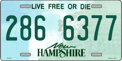 NH license plate 2866377