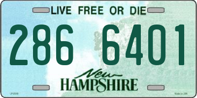 NH license plate 2866401