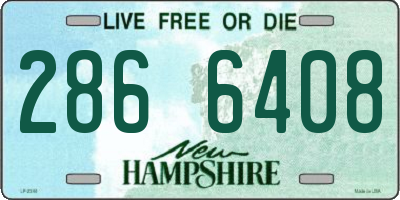 NH license plate 2866408