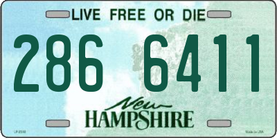 NH license plate 2866411