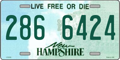 NH license plate 2866424