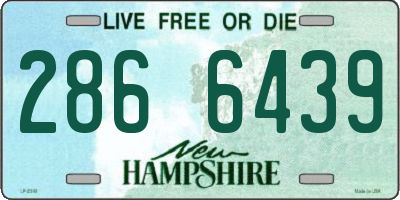 NH license plate 2866439