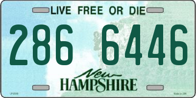 NH license plate 2866446